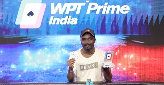Gokul Raj Wins WPT Prime India 2023 Ship It NLH
