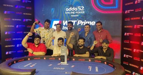 Prasit Chowdhury Leads Final Table of WPT India 2023 Main Event