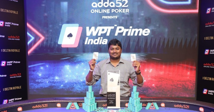 Prasit Chowdhury Is The WPT Prime India 2023 Main Event Champions!