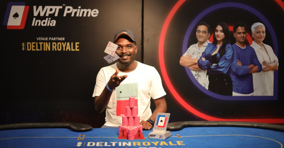 Gokul Raj Ships The WPT Prime India 2023 Turbo Closer Event