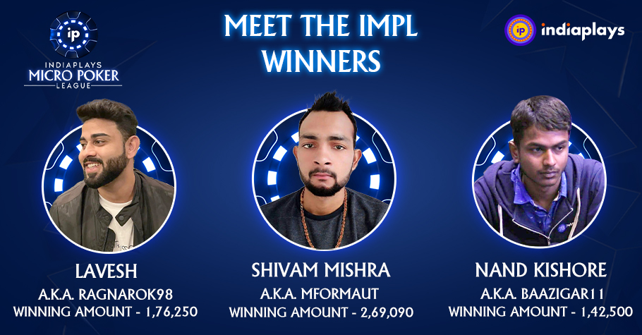 IndiaPlays Micro Poker League Ends On A High Note