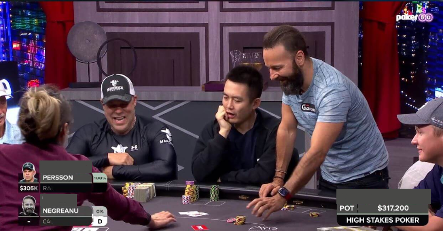 Daniel Negreanu Pays Eric Persson To See His Cards