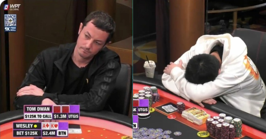 Tom Dwan’s Hero Call SHOCKS The Poker World In A Historic $3.1 Million Pot