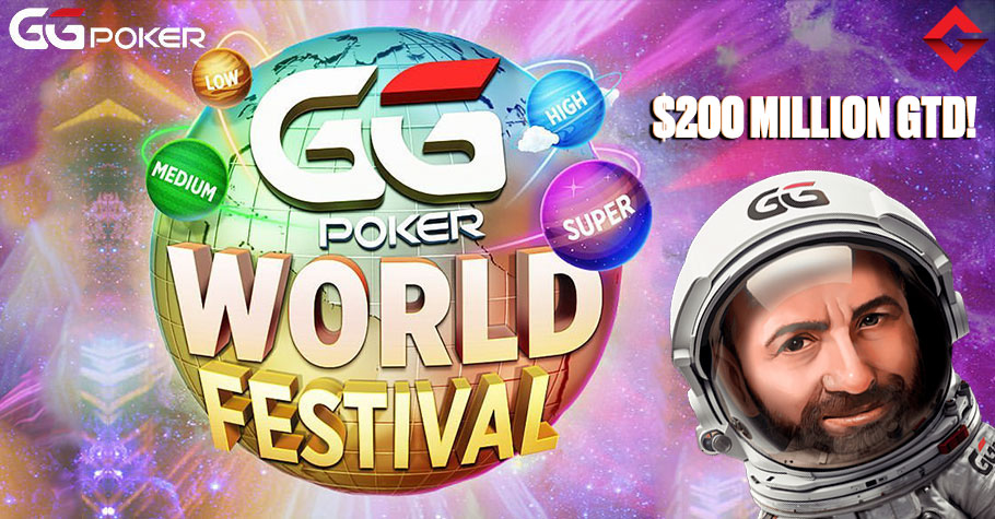 GGPoker Announces GGPoker World Festival With $200 Million GTD!