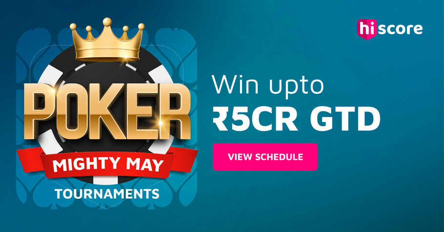 HiScore Poker’s Mighty May Tournaments Offer Mighty Rewards!