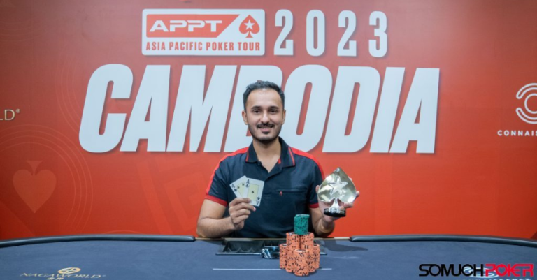 Mohit Bohra Takes Down APPT Cambodia 2023 6-Handed Hyper Turbo