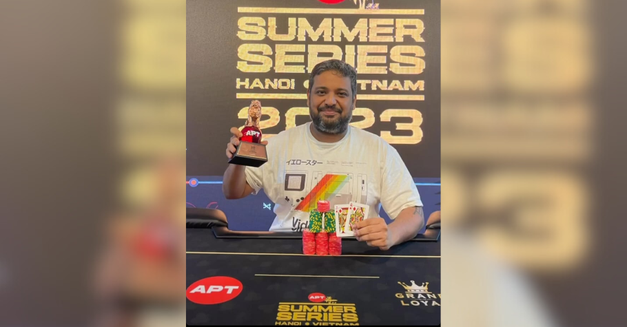 Dhaval Mudgal Wins The Turbo Event At APT Summer Series Hanoi 2023