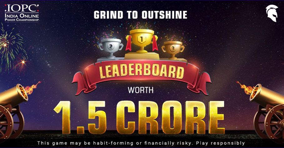 Battle It Out In Spartan Poker’s IOPC LBD Worth 1.5 Crore!