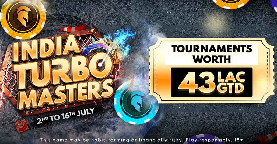 Spartan Poker Offers Free Tickets To India Turbo Masters!