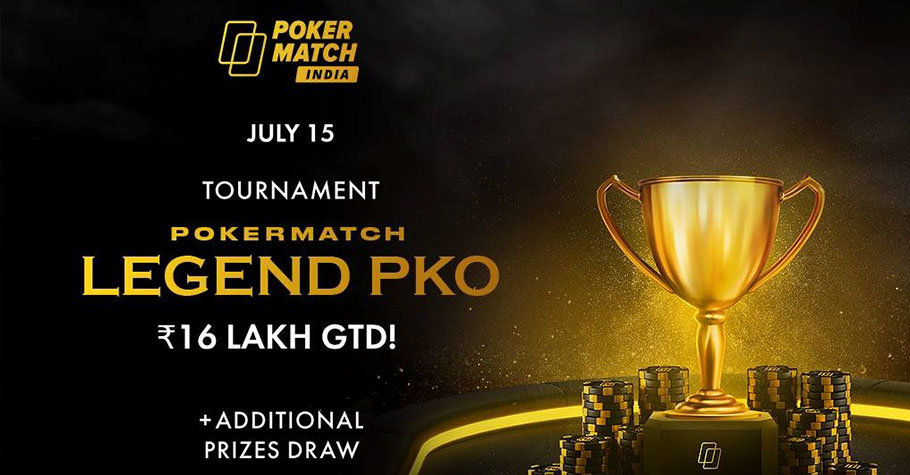PokerMatch PKO Legend: A Super Tournament With 16 Lakh GTD Awaits