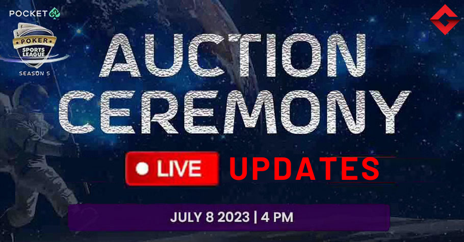 PSL Season 5 Auctions Live Updates