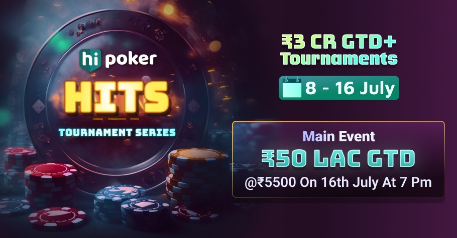 HiScore Poker Announces HITS Series With 3+ Crore GTD