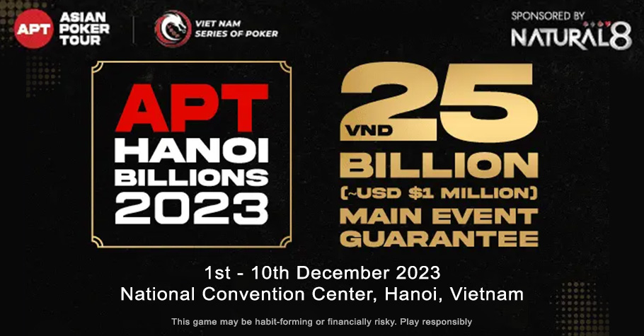 APT Hanoi Billions 2023 Announced With $1 Million ME GTD