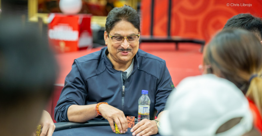 Ashish Ghosh Among The Top Stacks At APPT Mainla 2023 Main Event Day 1BC