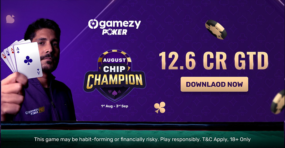 Gamezy Poker Is Back With Super Rewarding August MTTs!