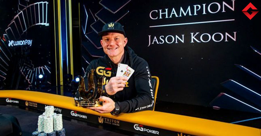 Jason Koon Wins His 8th Triton Poker Title