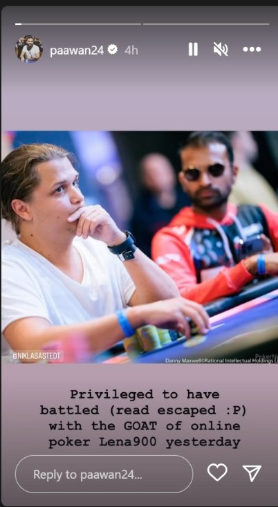 EPT Barcelona ME: Paawan Bansal Survives ‘Table From Hell’ To Make Day 3
