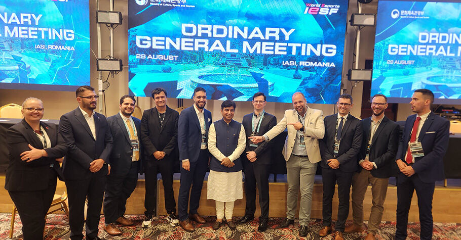 Lokesh Suji Elected To IESF Membership Committee For Three-Year Term