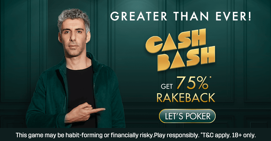 Earn 75% Rakeback This November On MPL Poker's Cash Bash Leaderboard