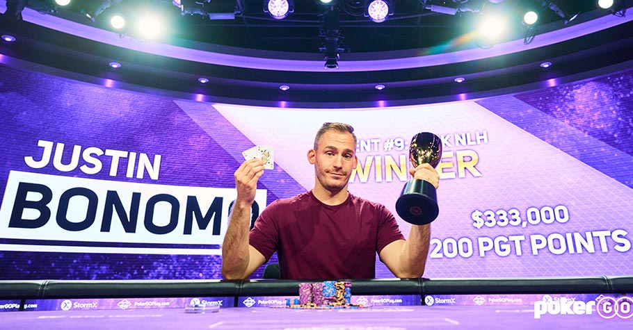 Justin Bonomo Wins 2023 Poker Masters Event #9 for $333,000