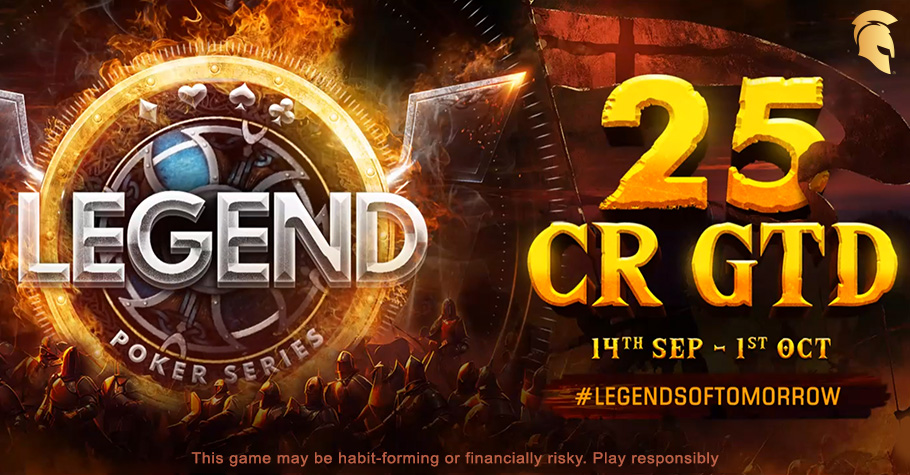 Spartan Poker’s ₹25 Crore Legend Poker Series Offers Tickets Worth ₹4.8 Lakh