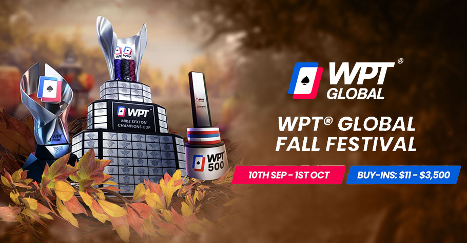 WPT Global’s Fall Festival Tournament Is All You Need