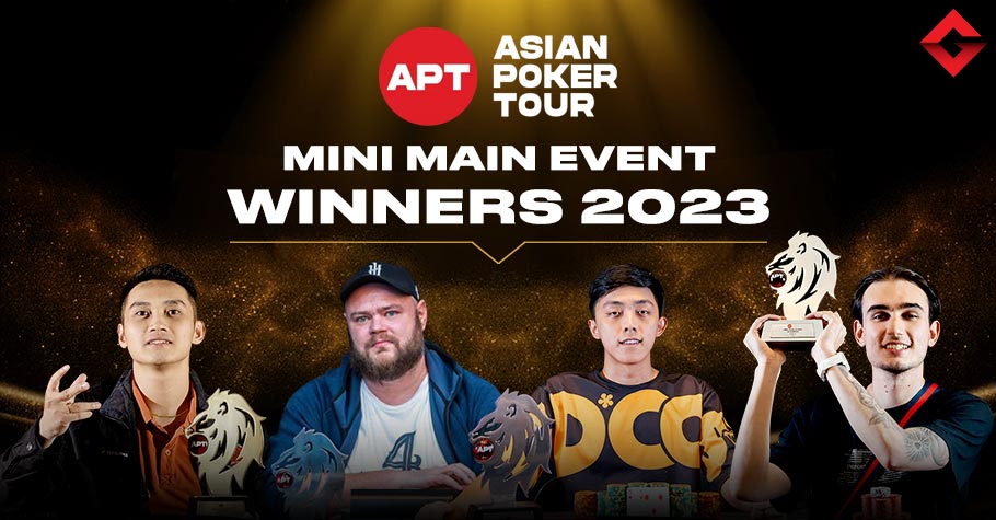 APT Mini Main Event Winners 2023
