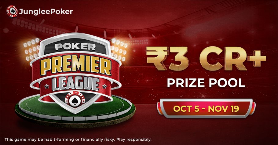 Win From A Prize Pool Of ₹3+ Crore With JungleePoker’s Poker Premier League