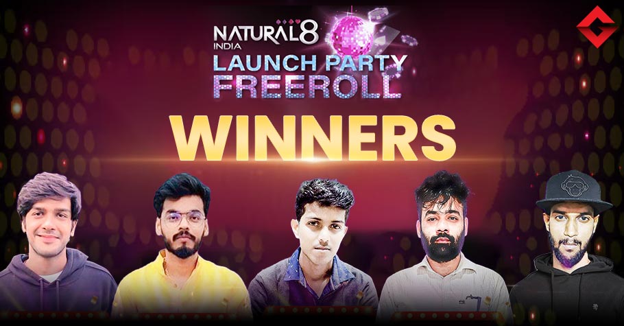 Natural8 India Proudly Present Its Launch Party Freeroll Winners