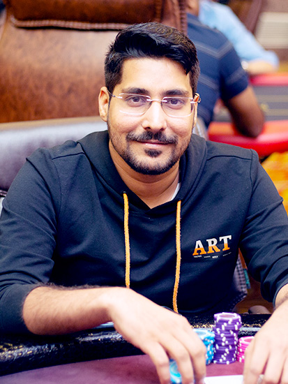 Nishant Sharma - Gutshot poker player profile