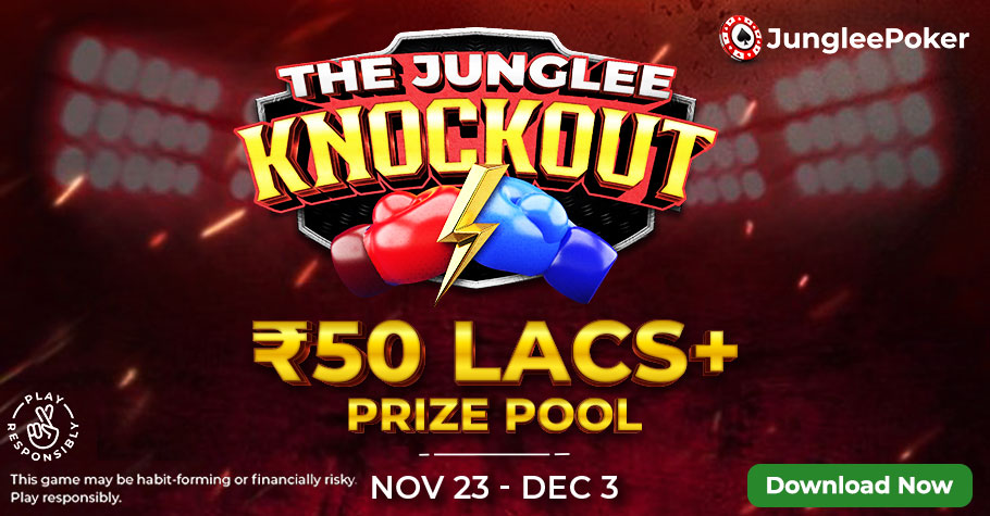 Junglee Poker-The Junglee Knockout (November - December 2023)