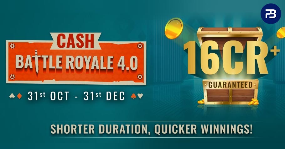PokerBaazi Cash Battle Royale 4.0 (October - December 2023)