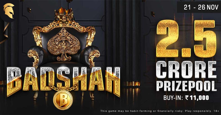 Spartan Poker Announces Badshah: ₹2.5 Crore GTD Tournament