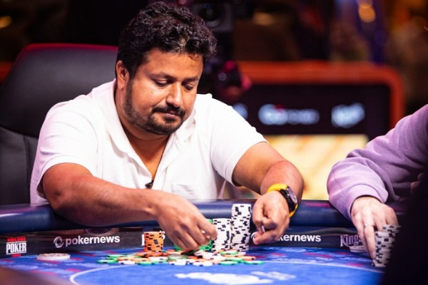 WSOPE 2023 Diamond HR: Santhosh Suvarna Is Chip Leader Ahead Of FT