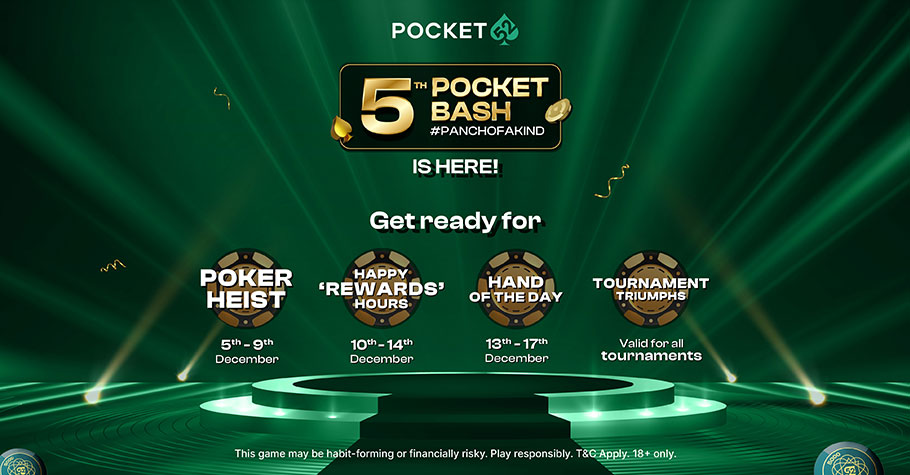Pocket52 5th Pocket Bash 5th to 17th December 2023