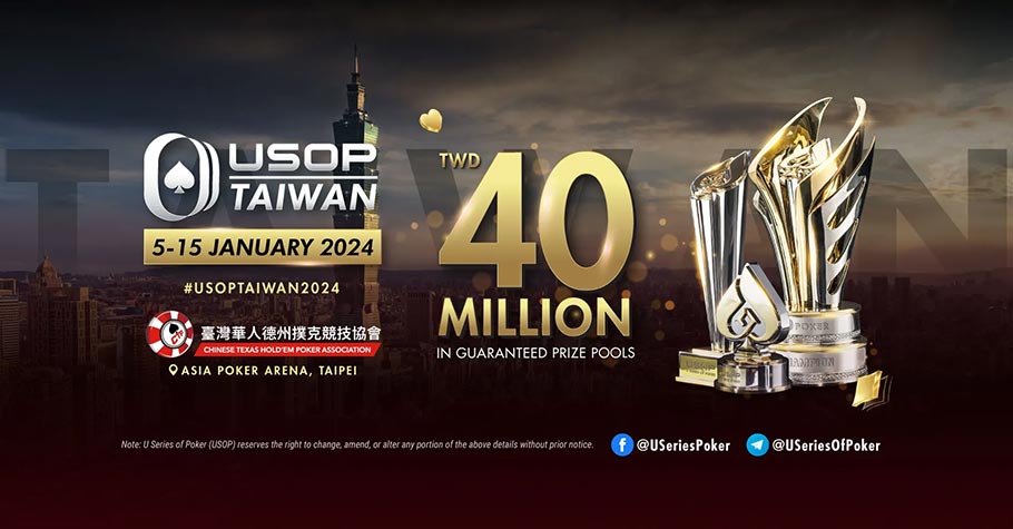 USOP Taiwan 2024 Schedule Out Worth 40 Million GTD