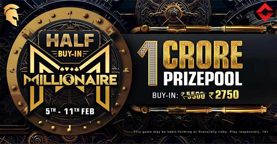 Buy-ins Slashed for Spartan Poker’s The Millionaire in February 2024