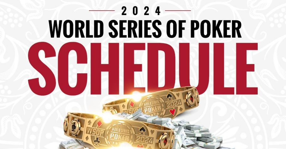 Full schedule WSOP 2024