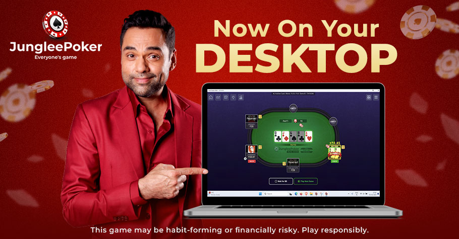 Junglee Poker Desktop App Launched