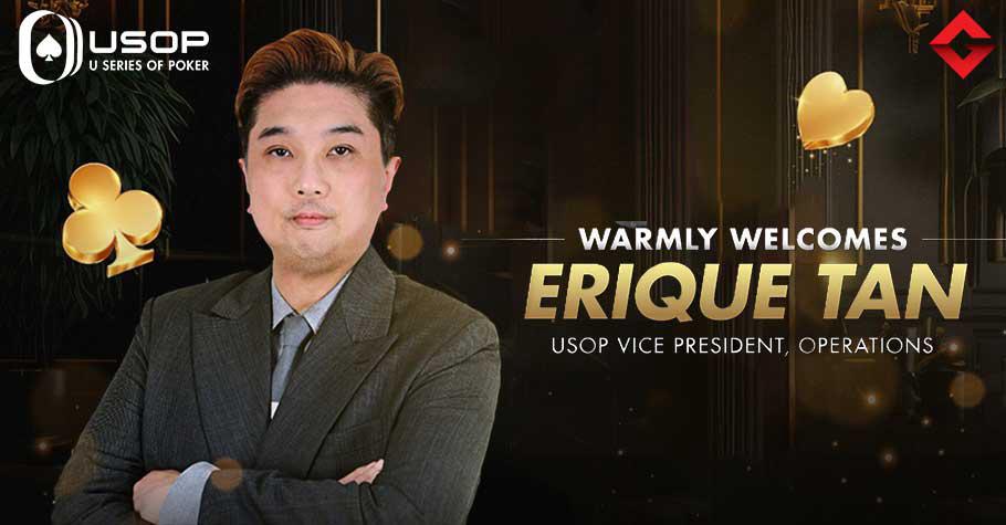 Erique Tan Joins USOP As Vice President Operations