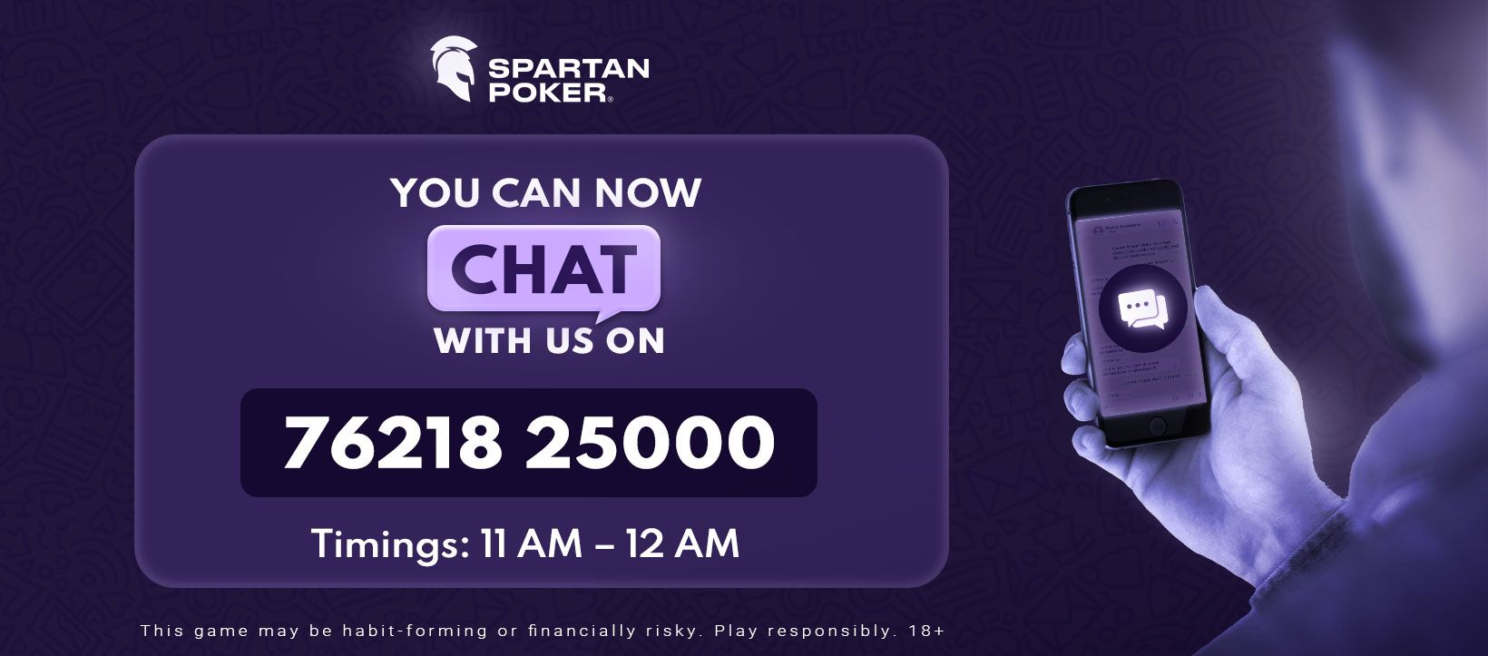 Spartan Poker Customer Care Number