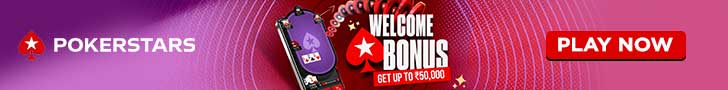 PokerStars India Welcome Bonus Up To ₹50,000