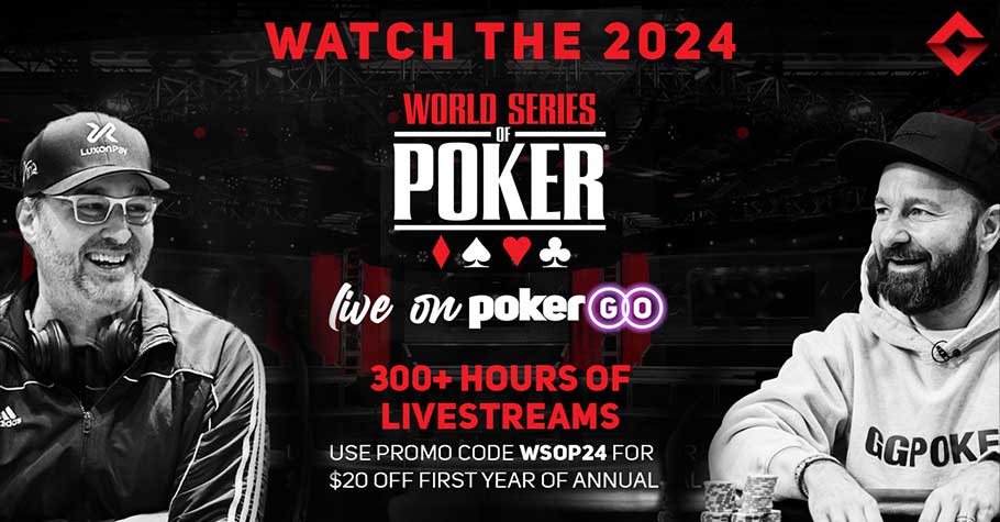 PokerGo To Livestream More Than 300 Hours From WSOP 2024