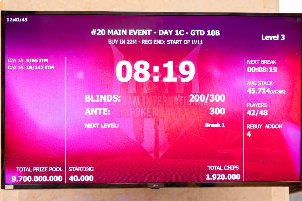 Main Event Day 1C