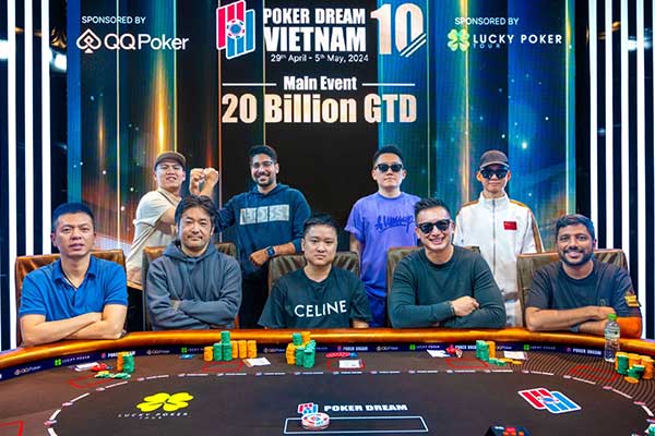 Poker Dream 10 Vietnam: Nishant Sharma Ships Main Event
