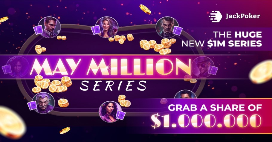 All You Need Is $5 For A Shot At JackPoker’s $1 Million GTD Series