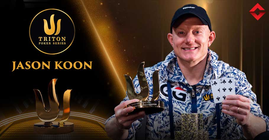 List of Jason Koon's Triton Poker Titles