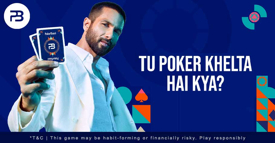 PokerBaazi Launches New Brand Campaign With Shahid Kapoor