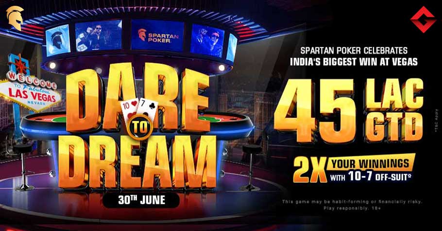 Win A Team India Jersey With Spartan Poker’s Dare To Dream