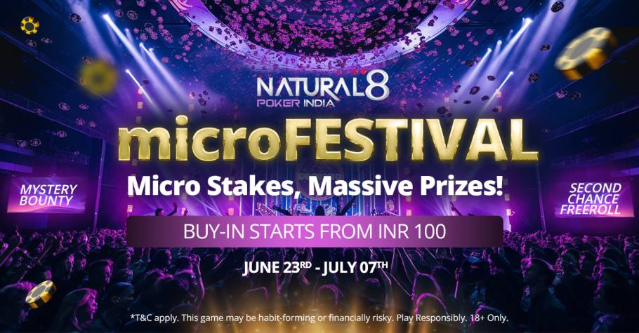 Natural8 India Micro Festival: Turn Micro Buy-Ins Into Massive Profits!